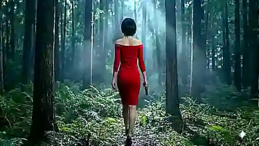 Фанатский ИИ порно контент по Резиденту — Леон большим хуем ебет Аду